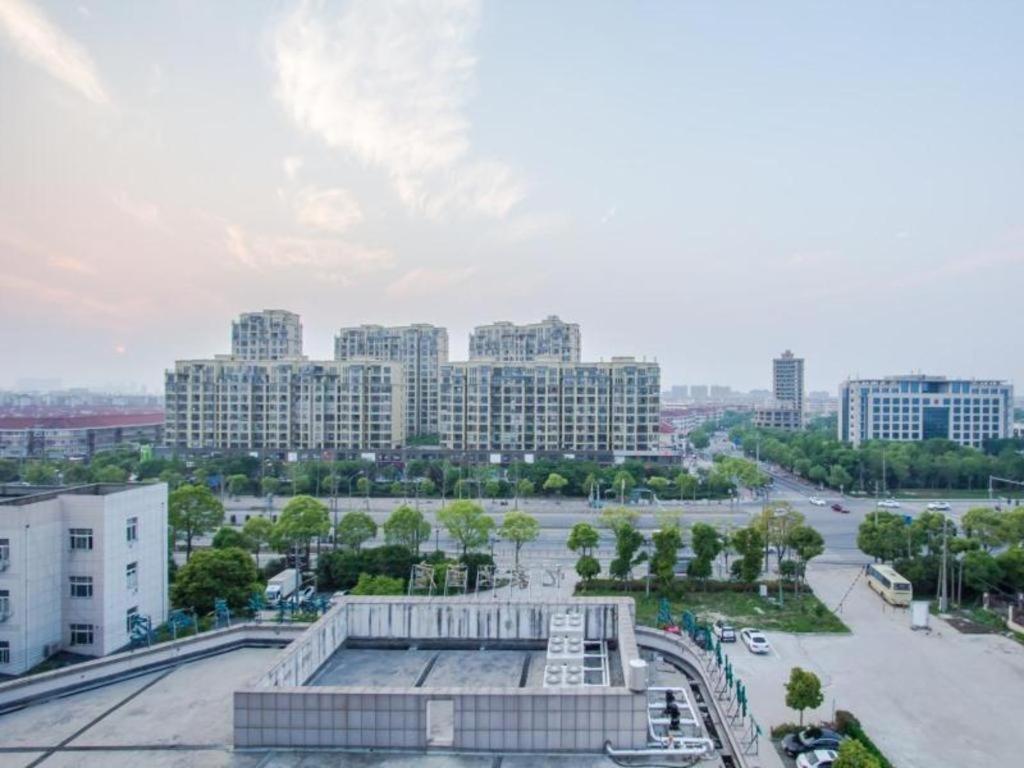 Greentree Inn Jiaxing Nanhu District Tech City Guangyi Road Buitenkant foto