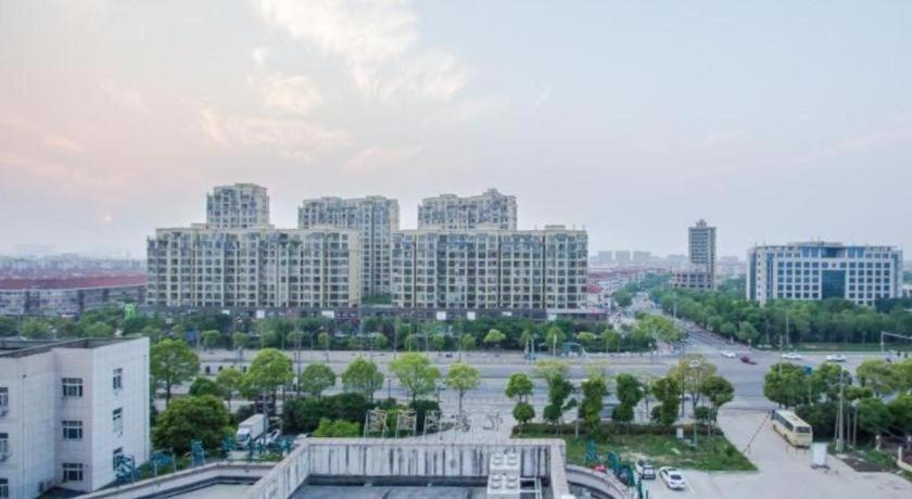 Greentree Inn Jiaxing Nanhu District Tech City Guangyi Road Buitenkant foto